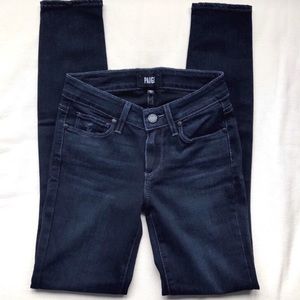 NWOT Paige Verdugo Ankle Distressed Skinny Jean 24